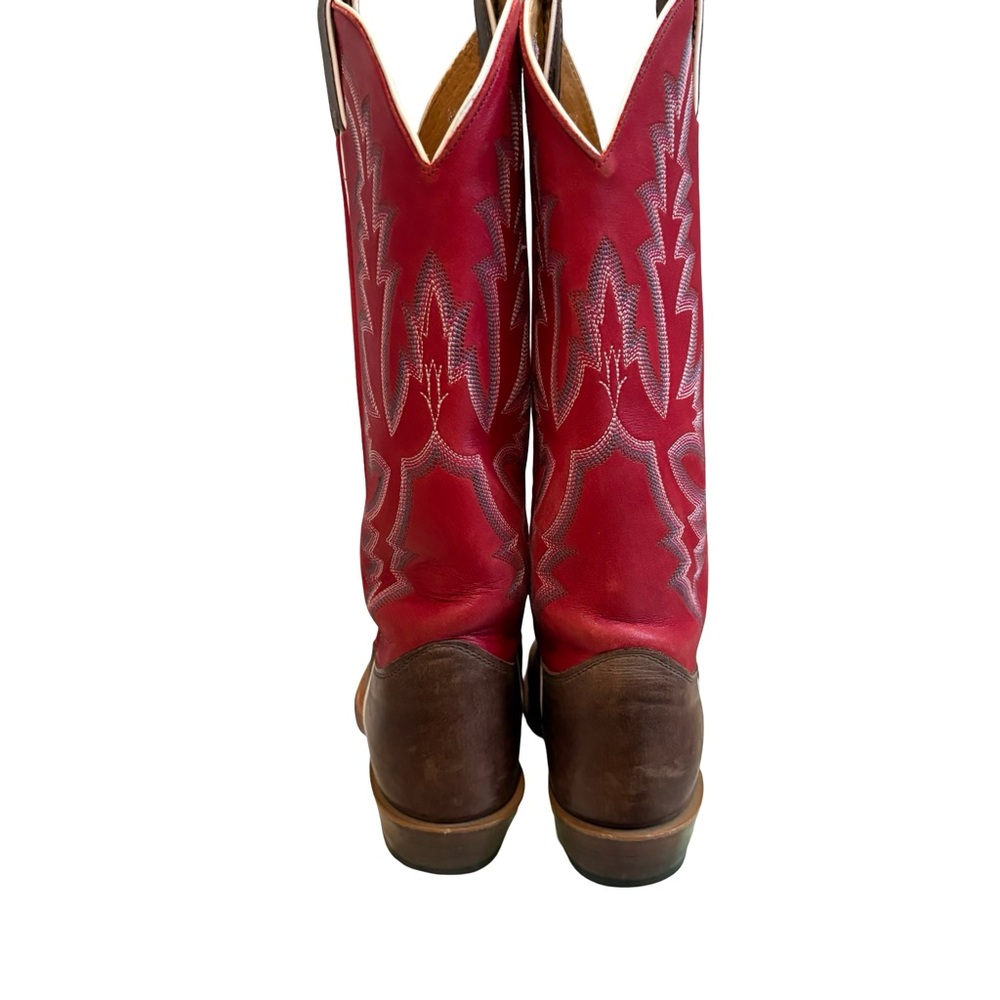 Justin Bent Rail BRL314 Square Toe Western Boots, Sz 6.5 C (also fits Sz 7B) - Picture 12 of 16